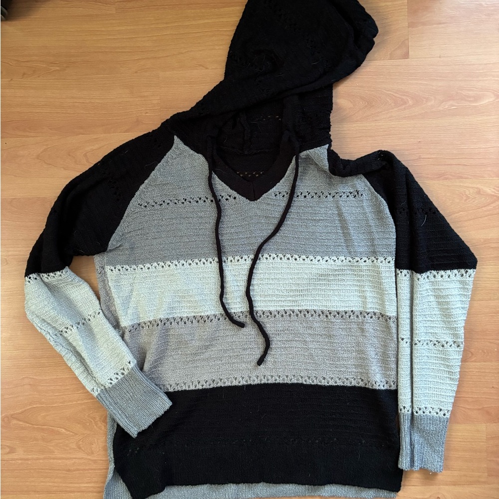 AE Hooded Knit Sweater